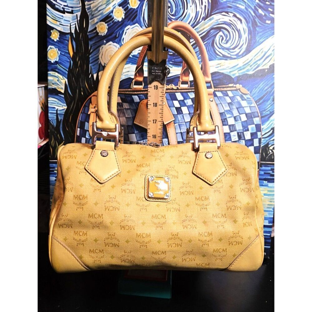 MCM Limited Edition Yellow Boston